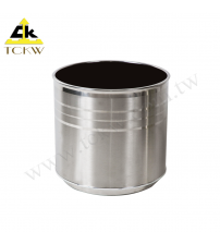 Stainless Steel Flower Pot With Wheels(TF-40SWL)  